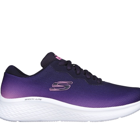 Skechers Lite Pro Fade out Sneakers in Navy/Pink BRAND NEW - Picture 2 of 5